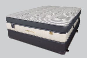 Shell-key-euro-top-mattress-and-foundation-angled-view